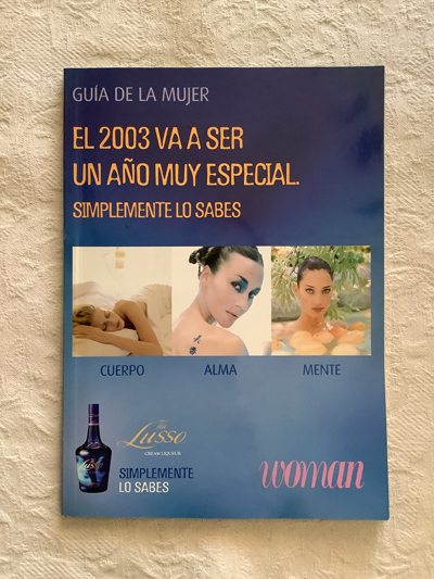 Guía de la mujer. El 2003 va a ser un año muy especial