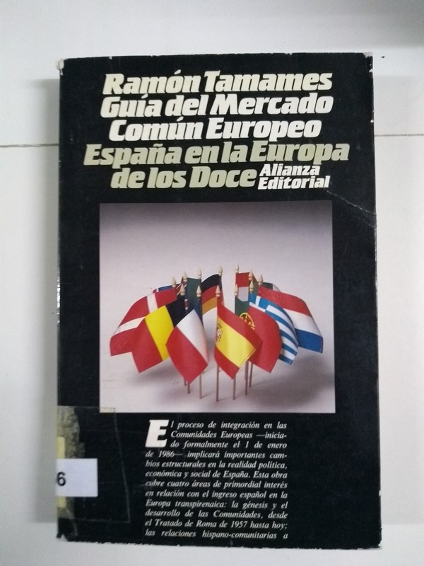 Guía del Mercado Común Europeo. España en la Europa de los Doce