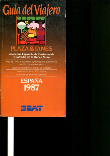 GUIA DEL VIAJERO ESPAÑA 1991.