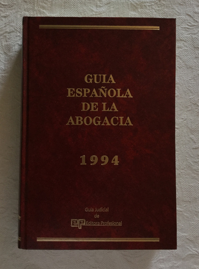 Guía española de la abogacía 1994