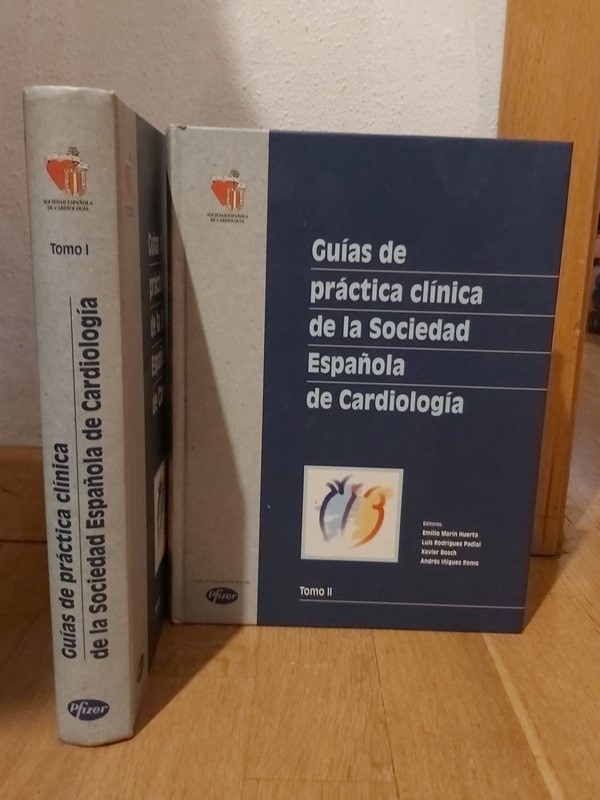 Guías de práctica Clínica de la Sociedad Española de Cardiología. 2 tomos
