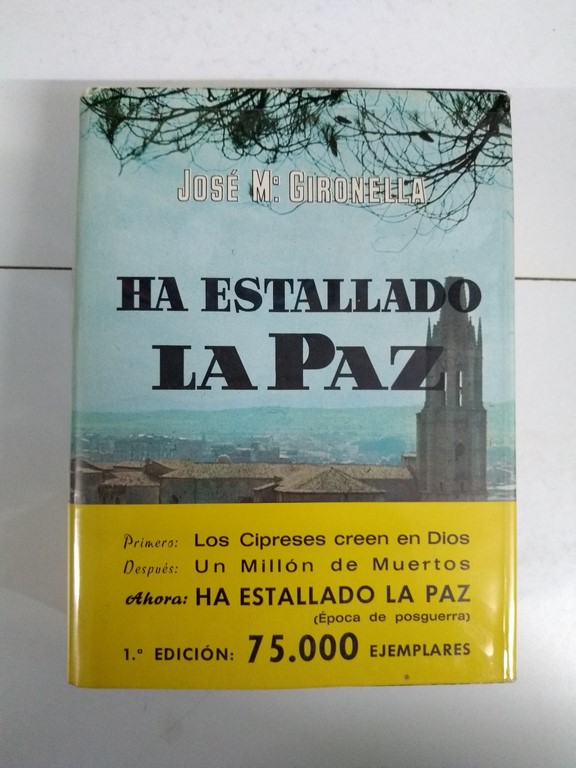 Ha estallado la paz