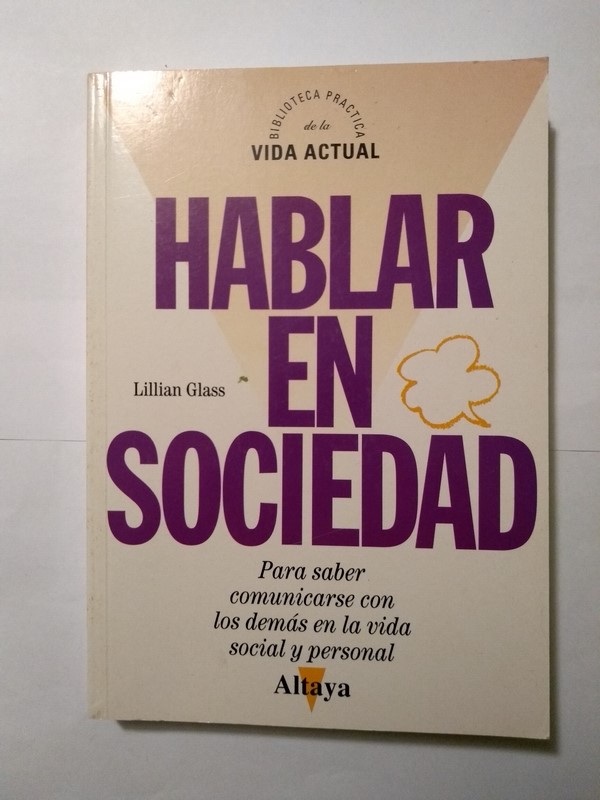 Hablar en sociedad