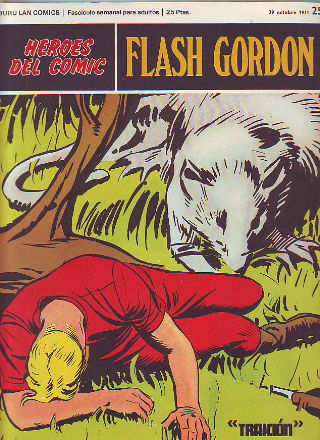 HEROES DEL COMIC. FLASH GORDON Nº 25. TRAICION.
