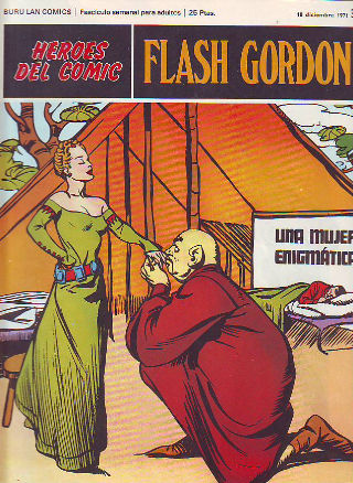 HEROES DEL COMIC. FLASH GORDON Nº 31. UNA MUJER ENIGMATICA.