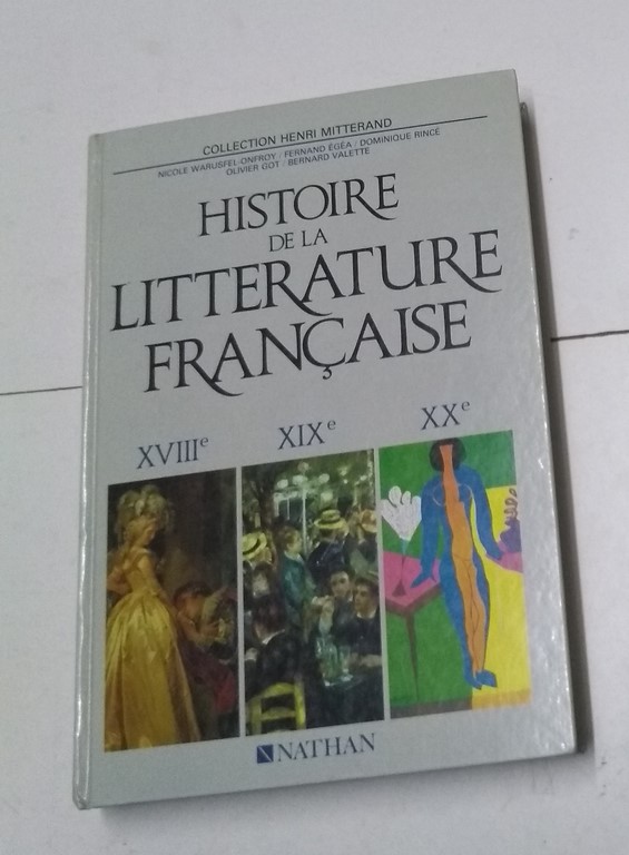 Histoire de la Litterature française, 2