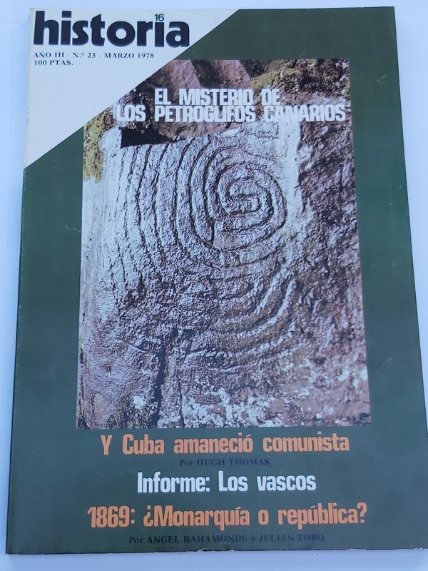 Historia 16. El misterio de los petroglifos canarios