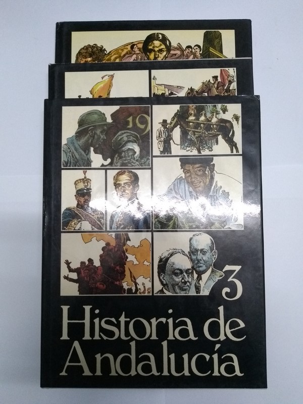 Historia de Andalucía, 3 tomos