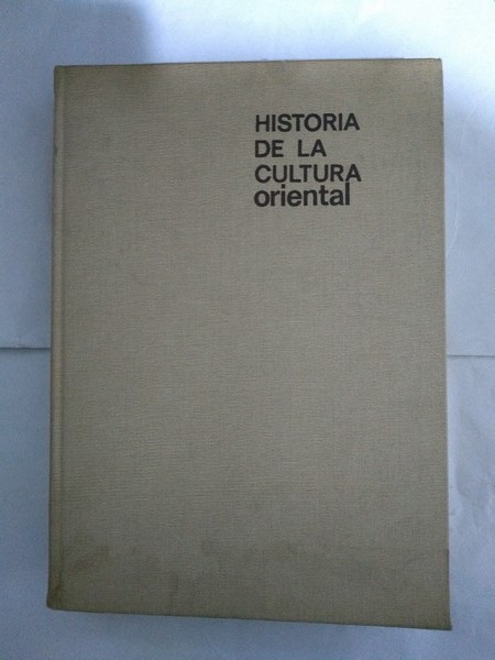 Historia de la Cultura Oriental