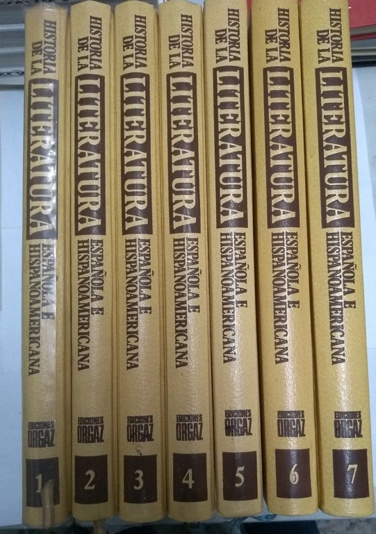 Historia de la Literatura Española e Hispanoamericana. Diccionario de Autores de las Literaturas Hispánicas.