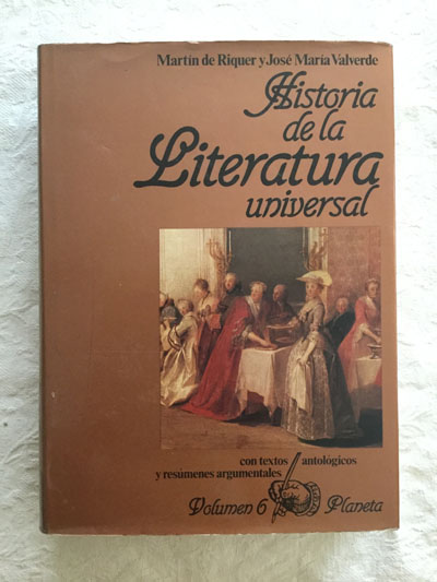 Historia de la literatura universal (6)
