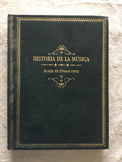 Historia de la música (VI). Primera parte