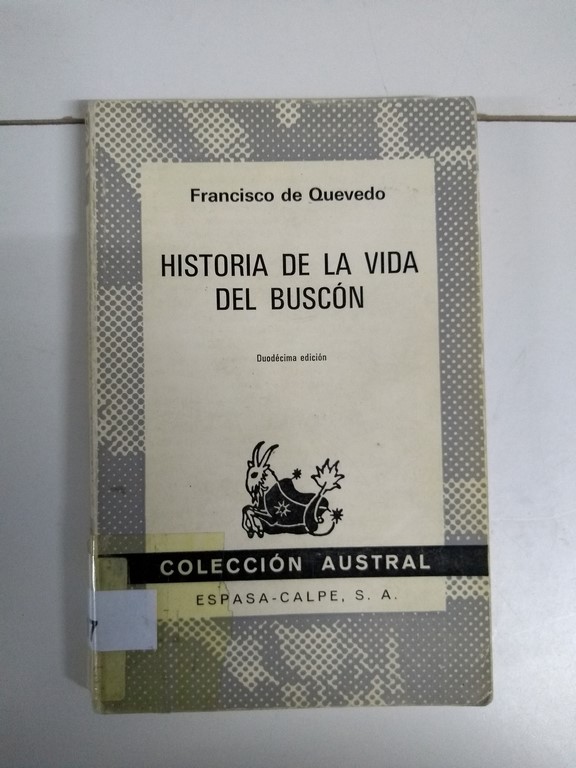 Historia de la vida del Buscón