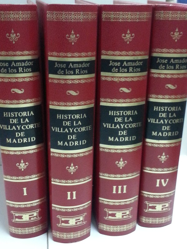 Historia de la Villa y Corte de Madrid. 4 Tomos