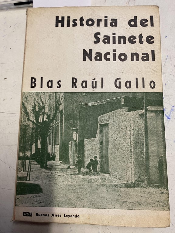 HISTORIA DEL SAINETE NACIONAL.