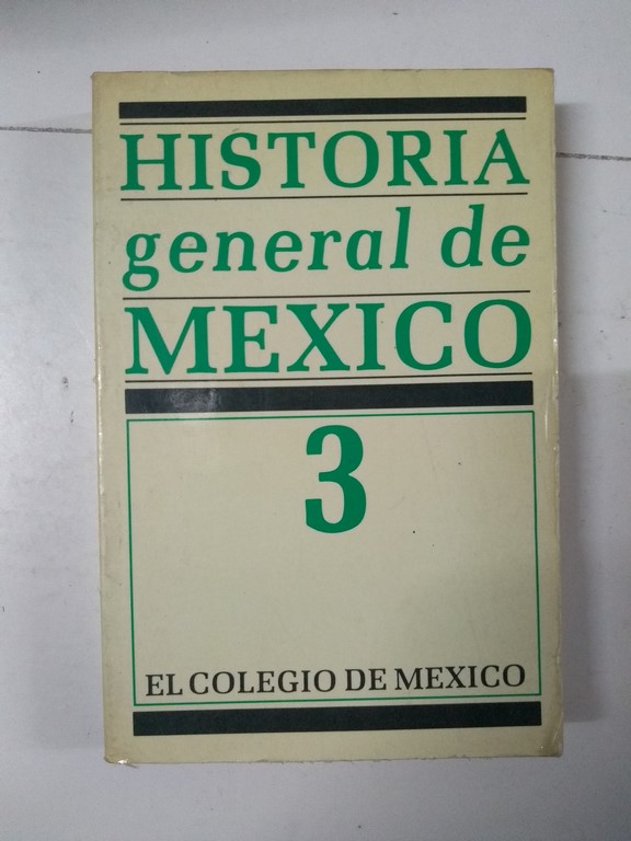Historia general de México, 3