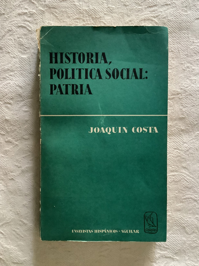 Historia, política social: patria