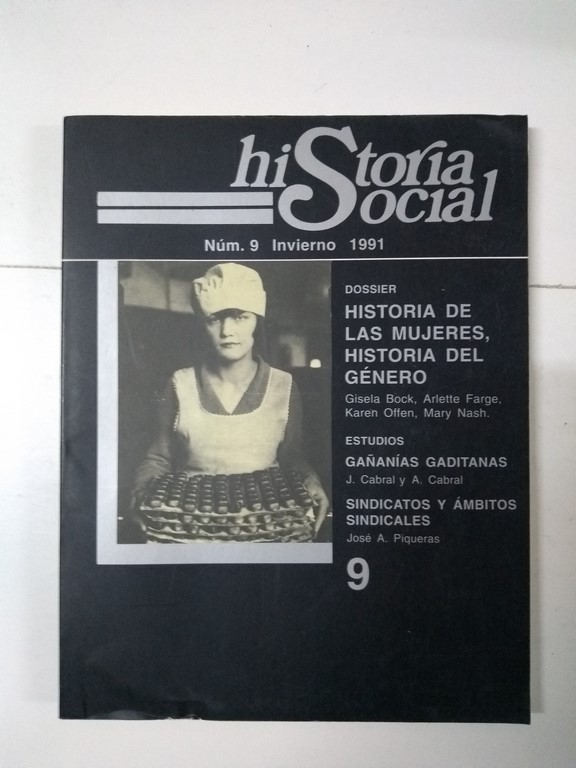 Historia Social, 9