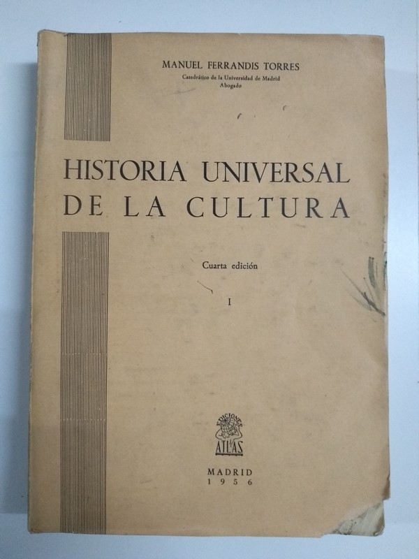 Historia Universal de la Cultura, I