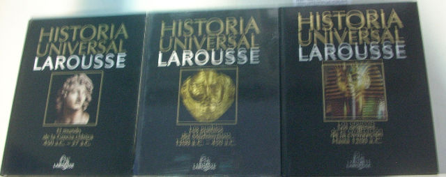 HISTORIA UNIVERSAL. LOS ORIGENES DE LA CIVILIZACION HASTA 1200 A.C. LOS PUEBLOS DEL MEDITERRANEO 1200 A.C. - 450 A.C. EL MUNDO DE LA GRECIA CLASICA 450 A.C. - 27 A.C.