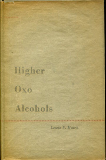 HOGHER OXO ALCOHOLS.