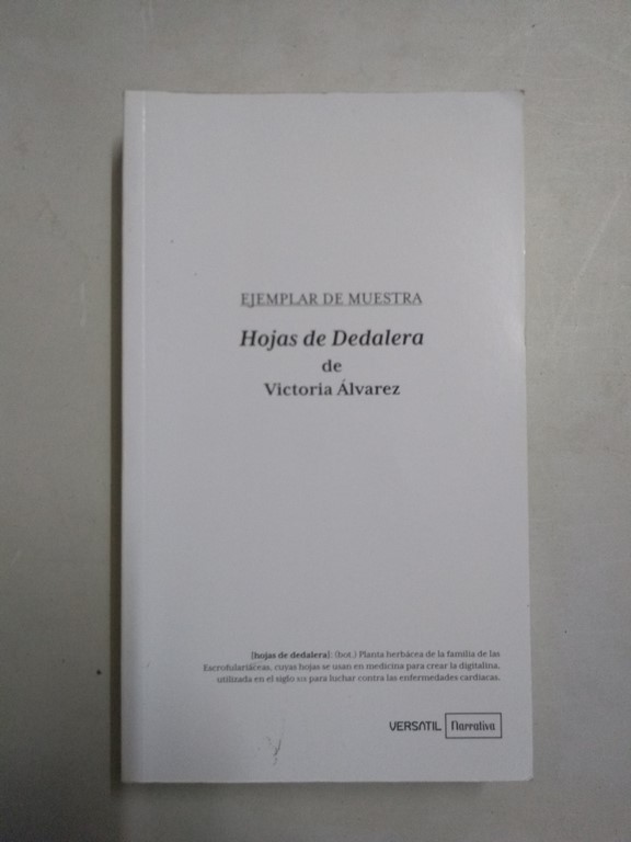 Hojas de Dedalera (ejemplar de muestra)
