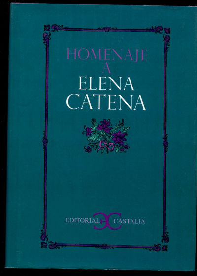 HOMENAJE A ELENA CATENA.