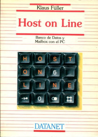 HOST ON LINE. BANCO DE DATOS Y MAILBOX CON EL PC.