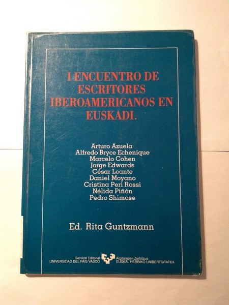 I Encuentro de Escritores Iberoamericanos en Euskadi