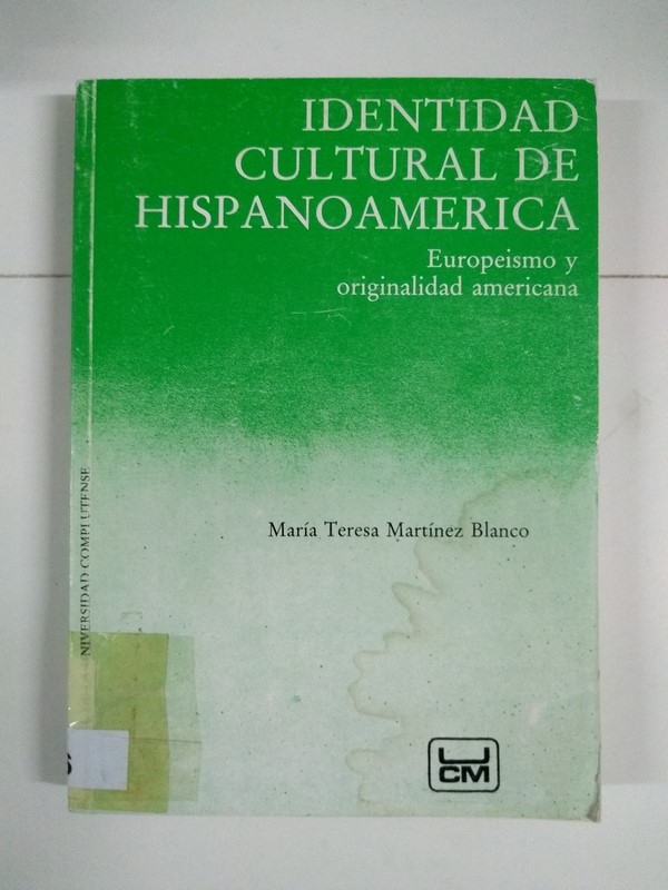 Identidad cultural de Hispanoamerica