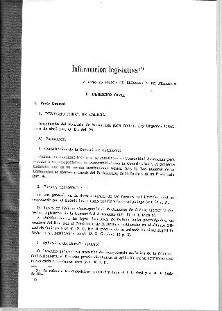 INFORMACION LEGISLATIVA.