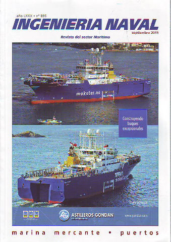 INGENIERIA NAVAL, REVISTA DEL SECTOR MARITIMO. Nº 895: MARINA MERCANTE. PUERTOS.