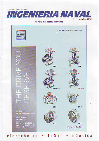 INGENIERIA NAVAL, REVISTA DEL SECTOR MARITIMO. Nº 907: ELECTRONICA. I+D+I. NAUTICA.