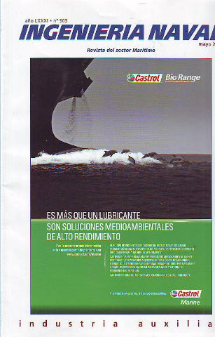 INGENIERIA NAVAL, REVISTA DEL SECTOR MARITIMO. Nº 903: INDUSTRIAS AUXILIARES.