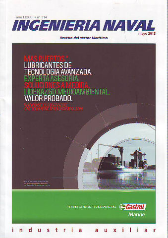 INGENIERIA NAVAL, REVISTA DEL SECTOR MARITIMO. Nº 914: INDUSTRIA AUXILIAR.