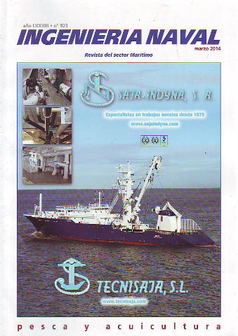 INGENIERIA NAVAL, REVISTA DEL SECTOR MARITIMO. Nº 923: PESCA Y ACUICULTURA.