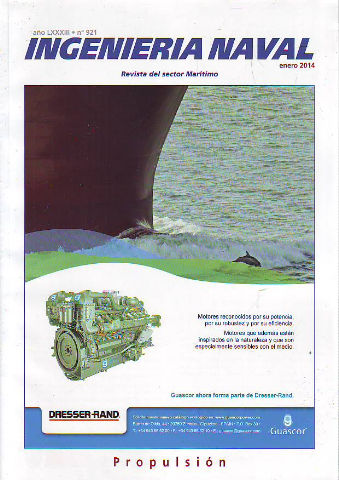 INGENIERIA NAVAL, REVISTA DEL SECTOR MARITIMO. Nº 921: PROPULSION.