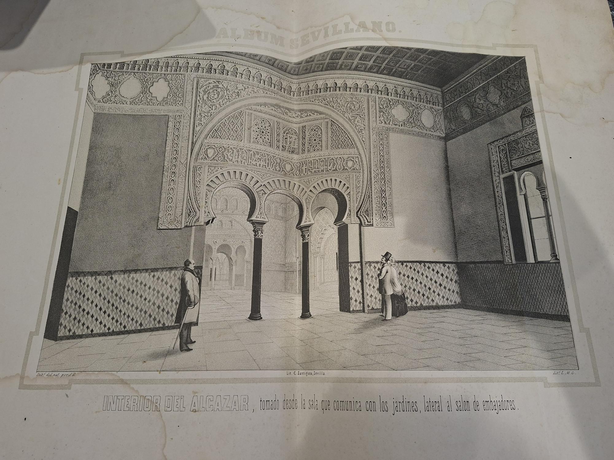 Interior del alcazar