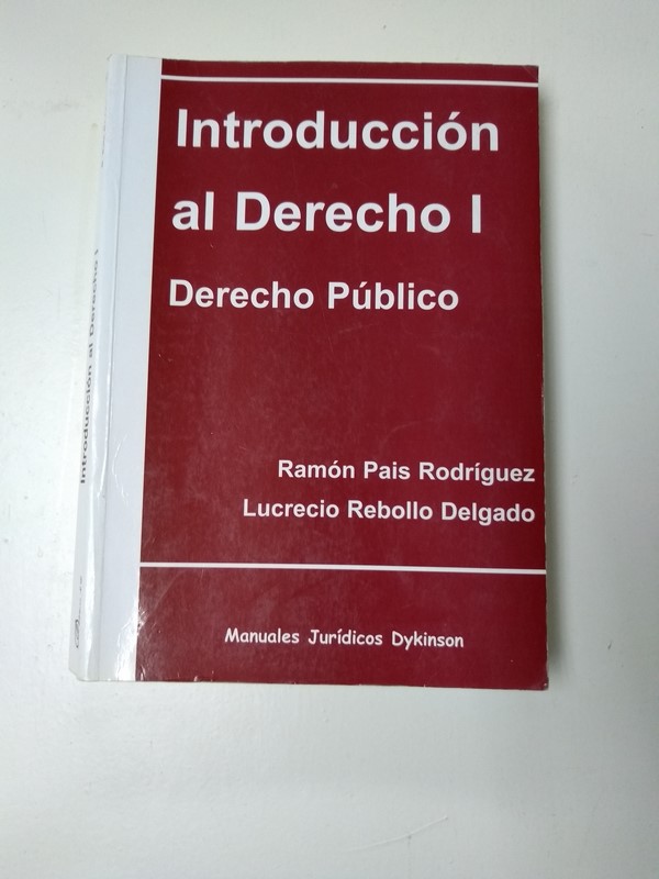 Introduccion al derecho 1. Derecho publico
