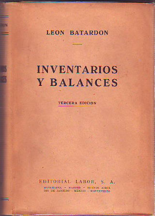 INVENTARIOS Y BALANCES.