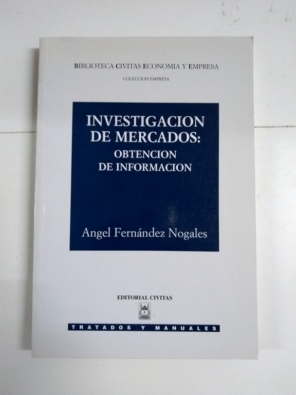 Investigación de Mercados: obtención de información
