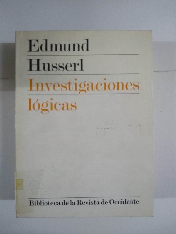 Investigaciones lógicas