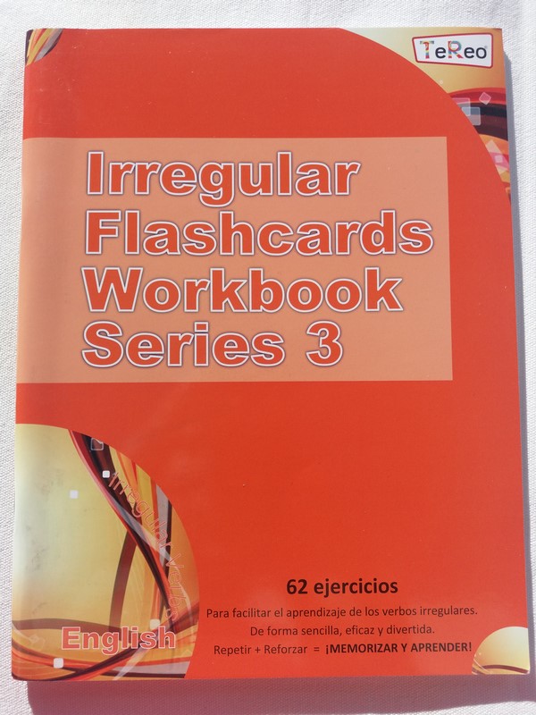 Irregular flashcards. Workbook series 3
