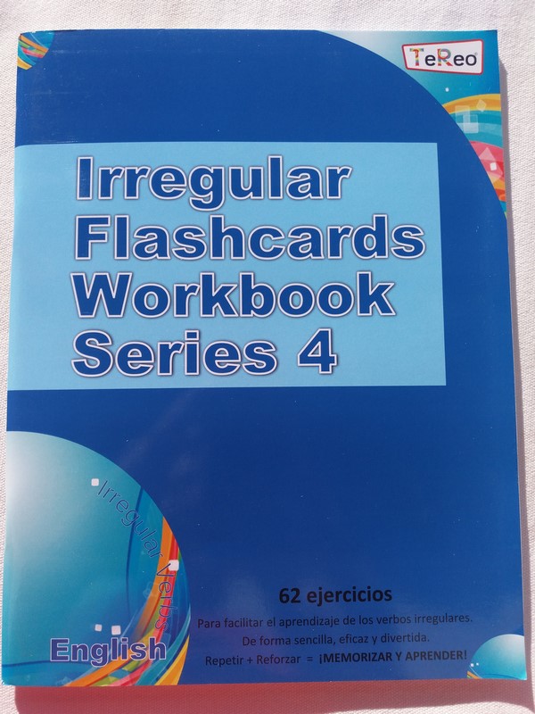 Irregular flashcards. Workbook series 4