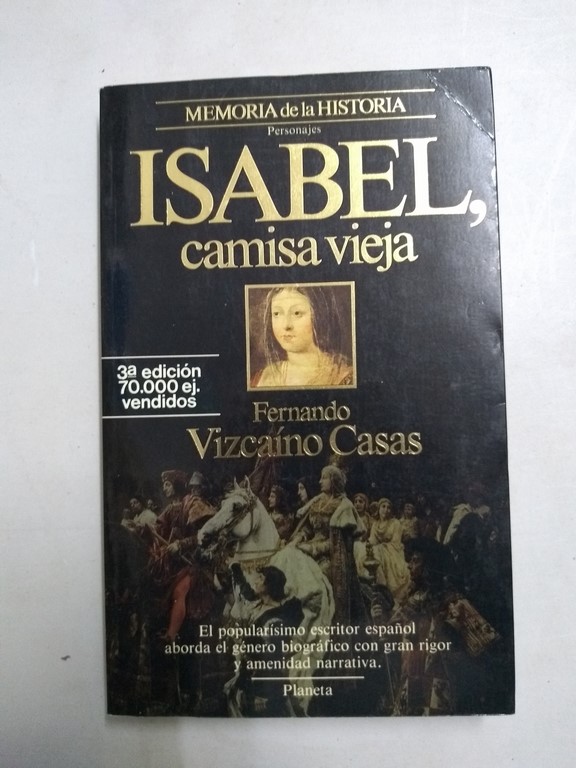 Isabel, camisa vieja