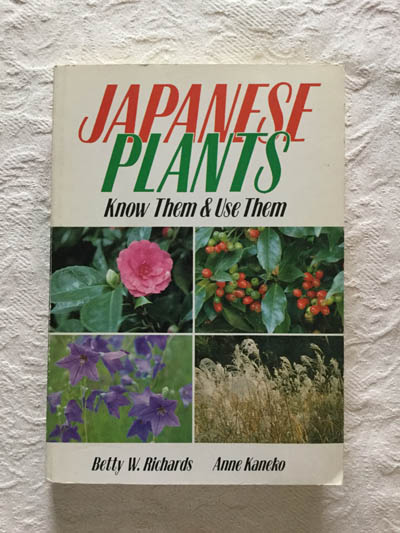 Japanese plants. Know them & use them
