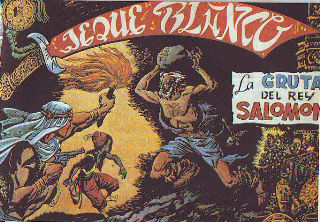 JEQUE BLANCO Nº 12. LA GRUTA DEL REY SALOMON.