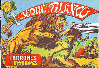 JEQUE BLANCO Nº 4. LADRONES DE DIAMANTES.