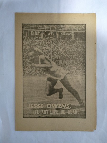 Jesse Owens, <<El Antilope de Ebano