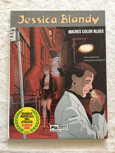 Jessica Blandy. Noches color blues